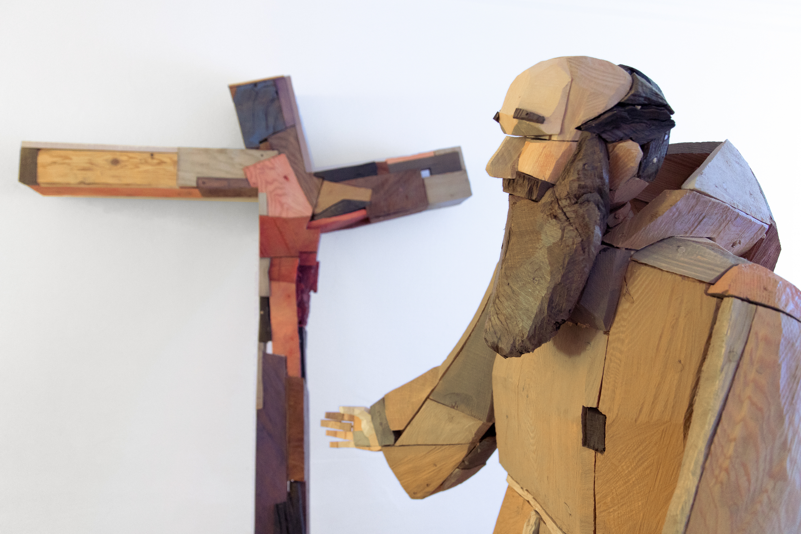 2019 Pastorales Bruder Konrad Skulptur Lauss Marktl
