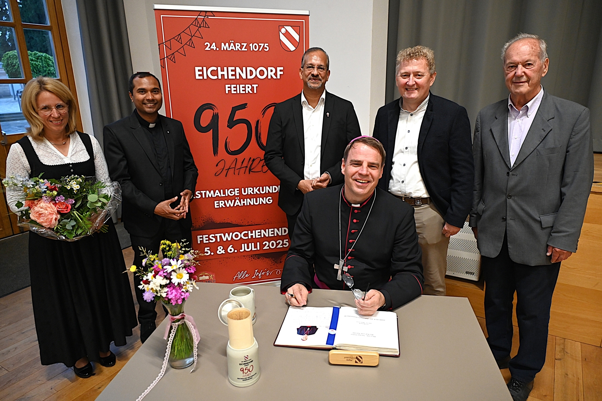 2025 05 25 Jubilaeumsmaiandacht mit Bischof Stefan 950 Jahre Eichendorf UA 778