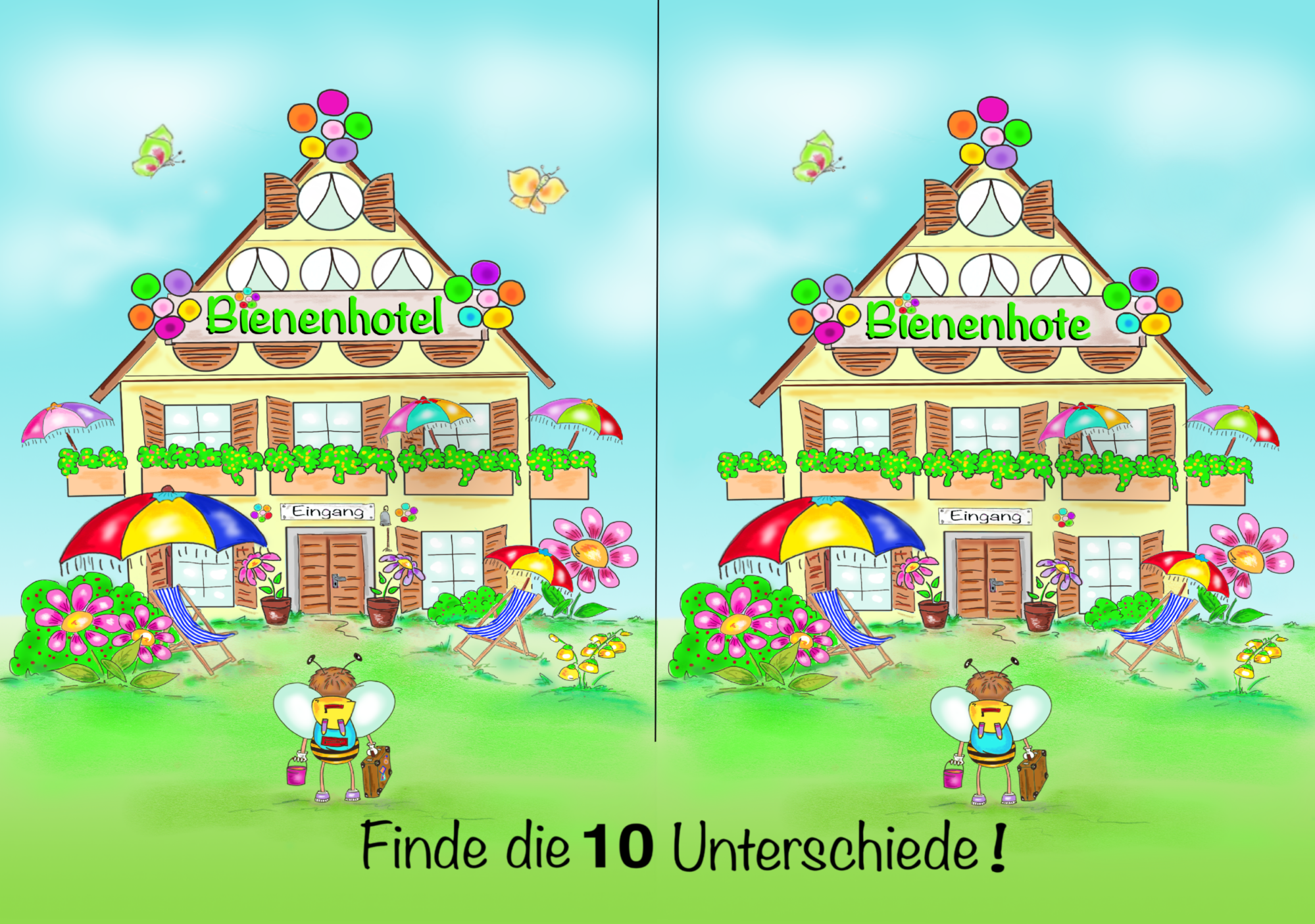 Bienenhotel Rätsel