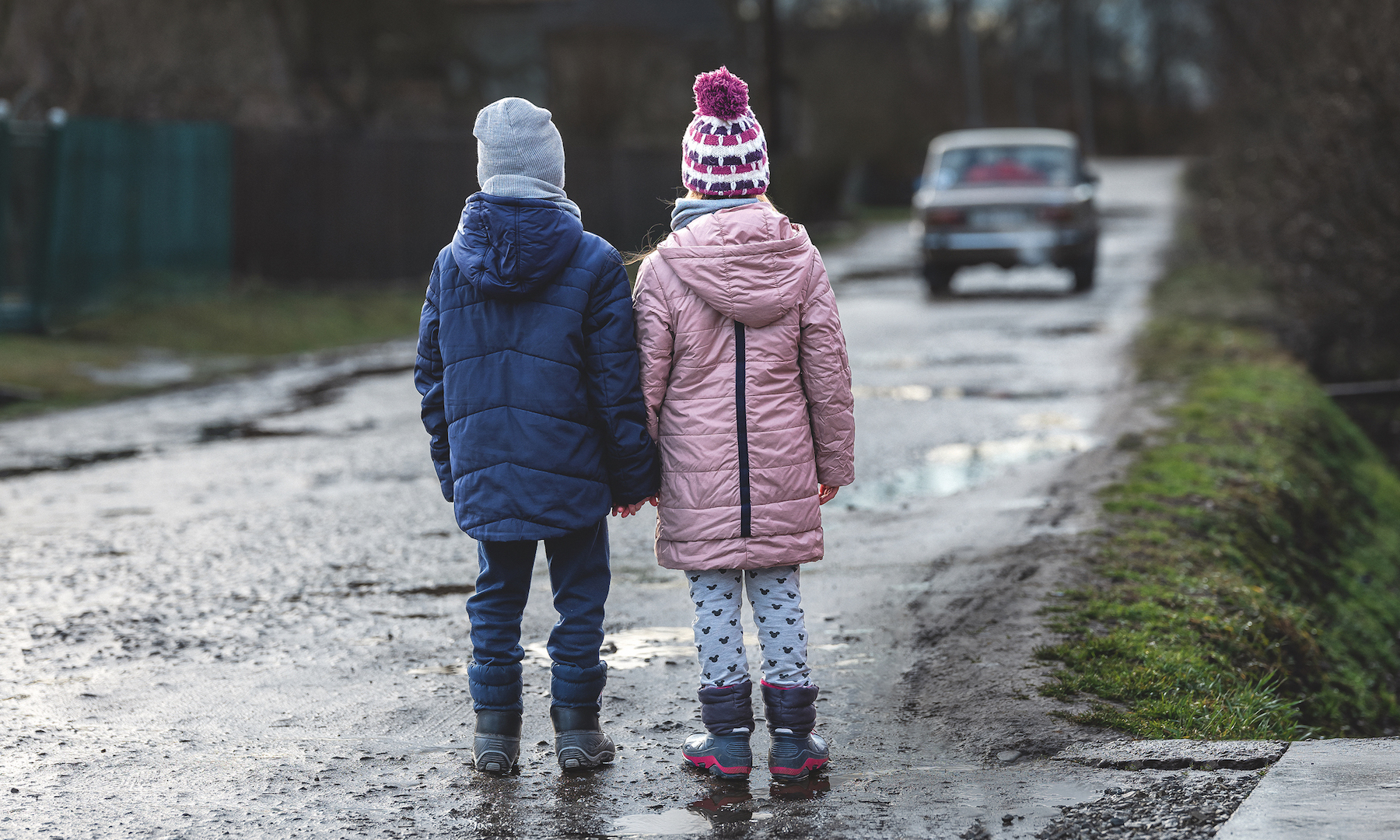 Bild Kinder Straße