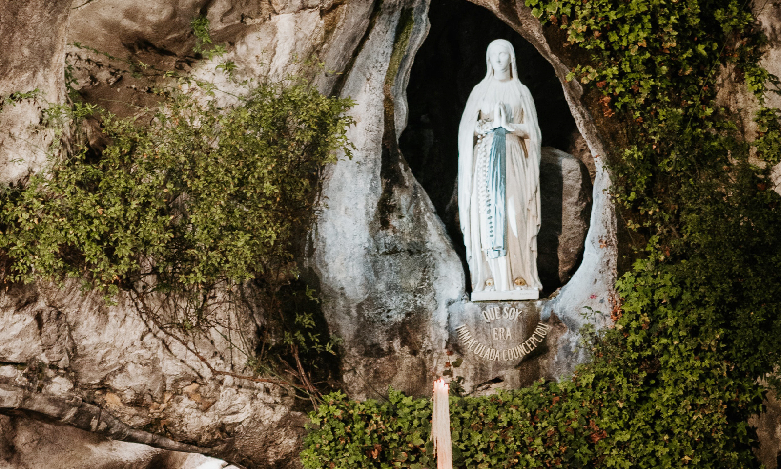 Bild Lourdes Muttergottes