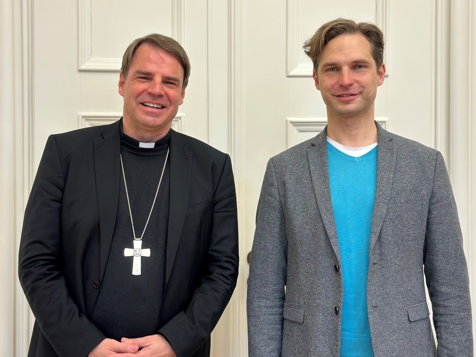Bischof Stefan Oster mit Toni Schuberl 4
