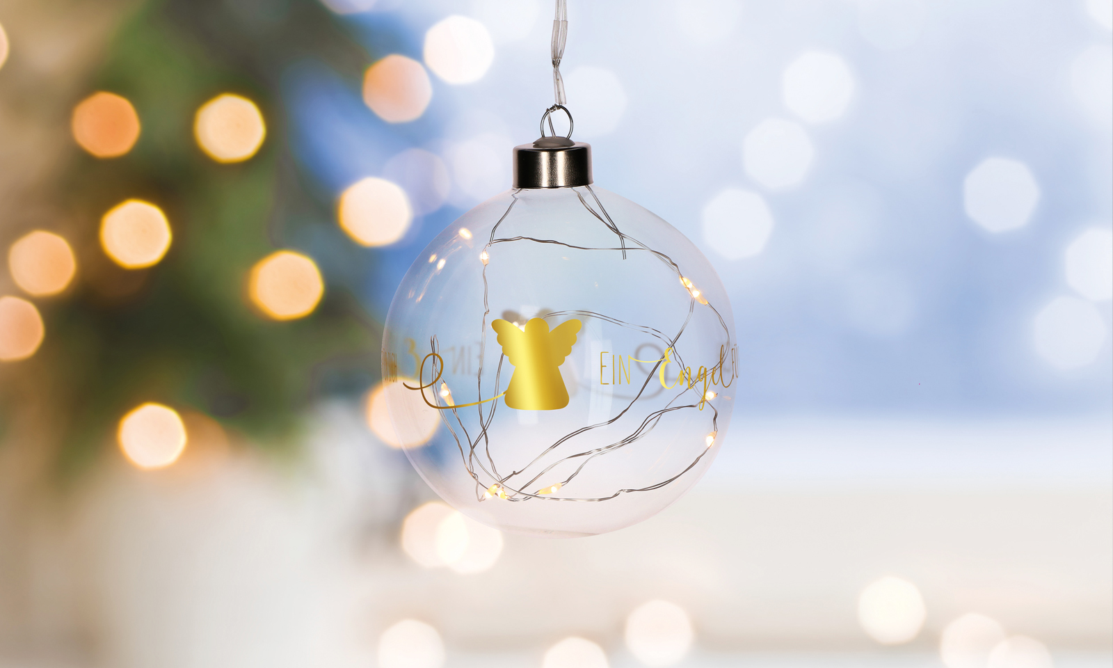 Christbaumkugel LED