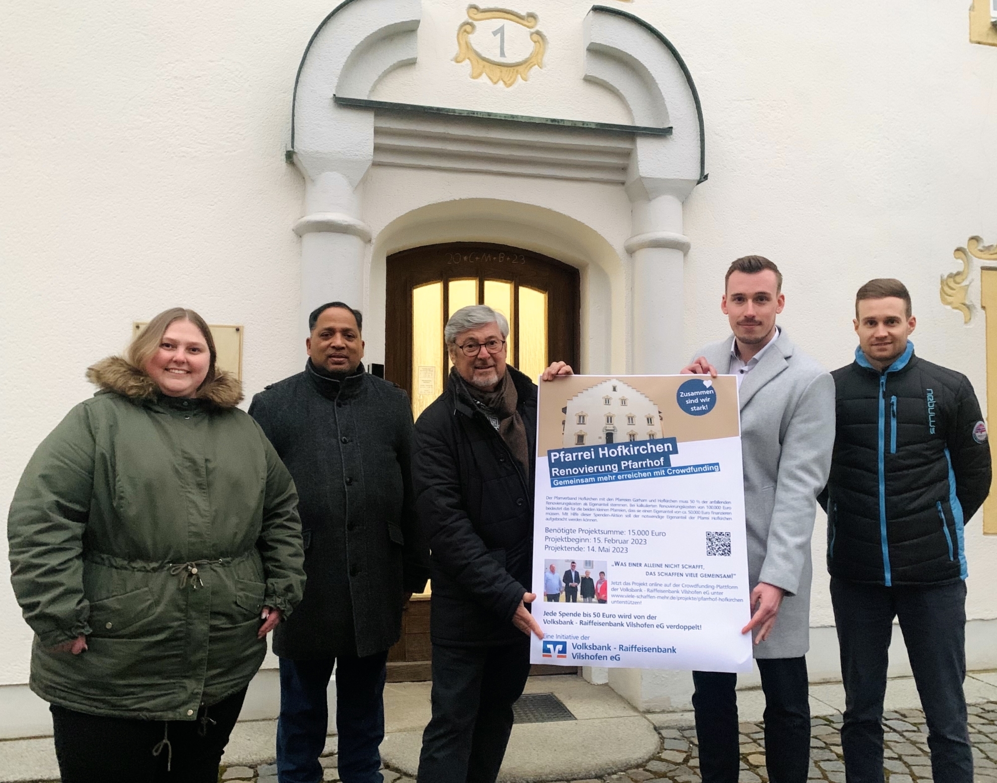 Crowdfunding Projekt Pfarrhof Hofkirchen