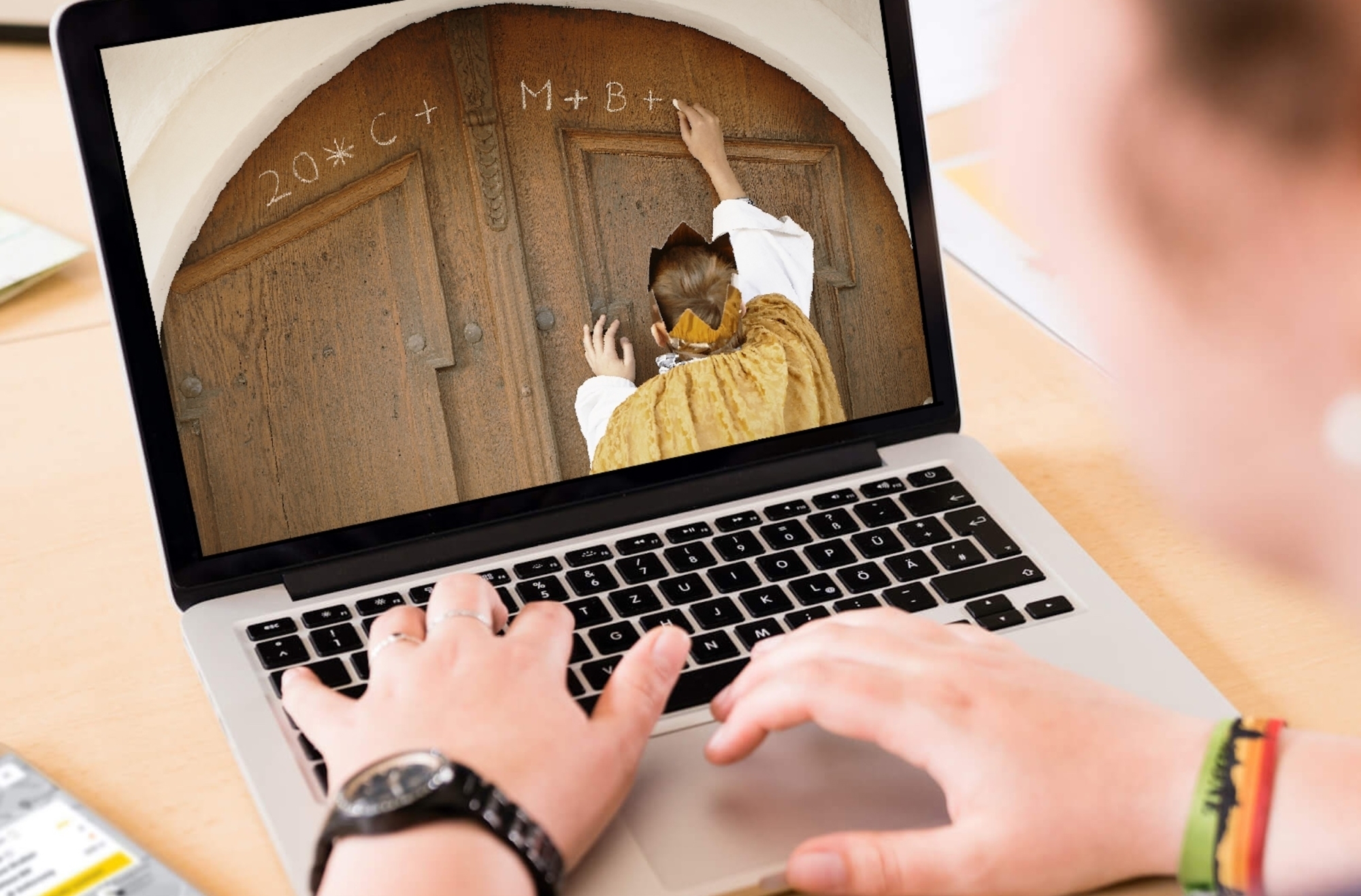 Digitaler Sternsinger Besuch