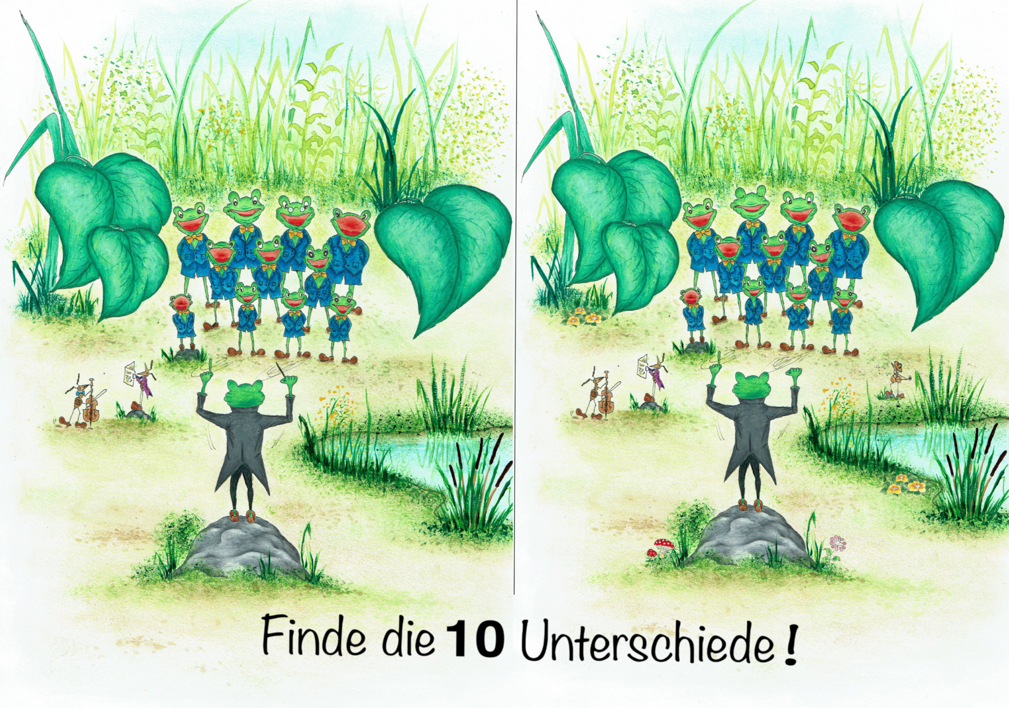 Froschchor Raetsel