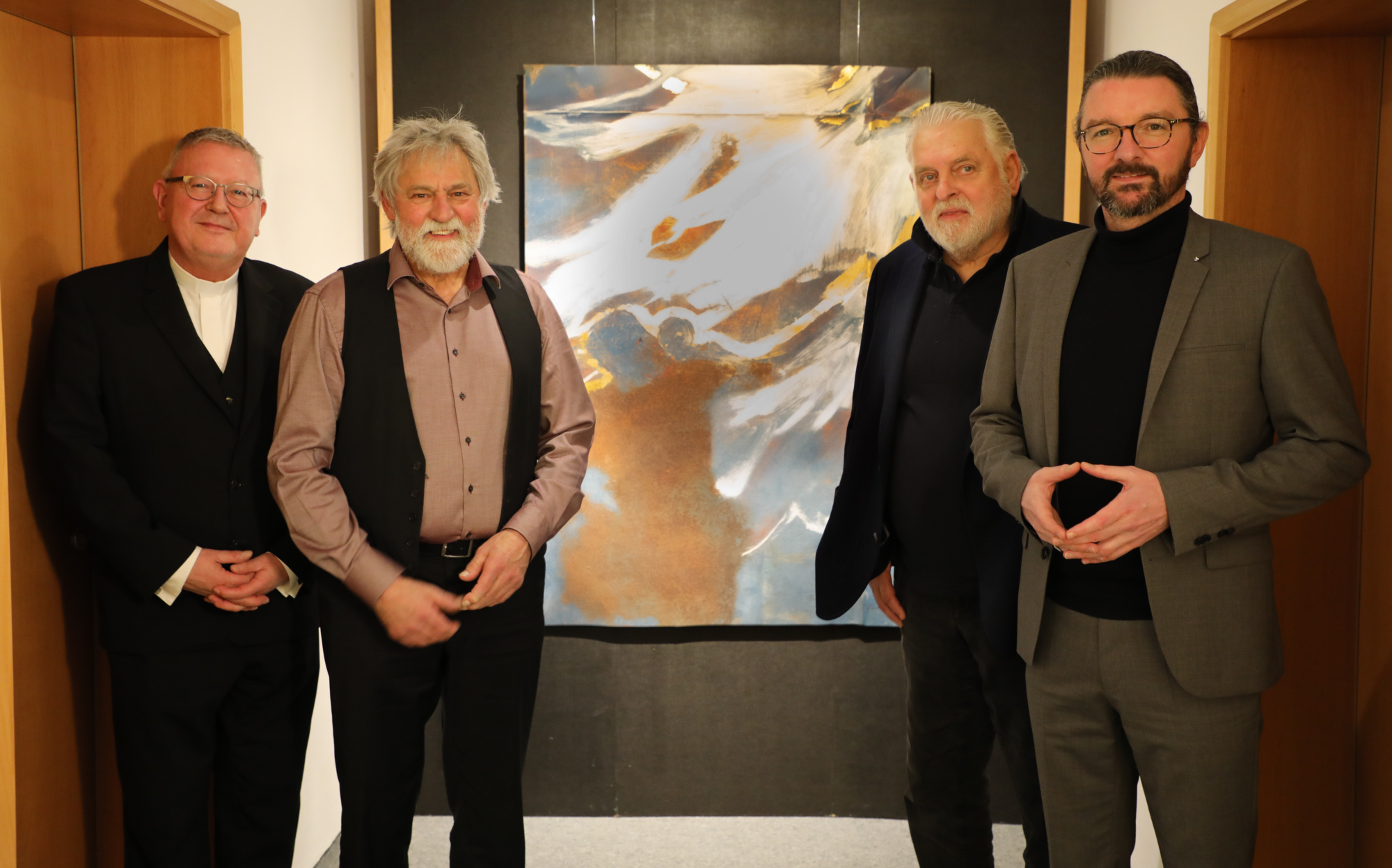 Gruppenbild Vernissage Spectrum Kirche