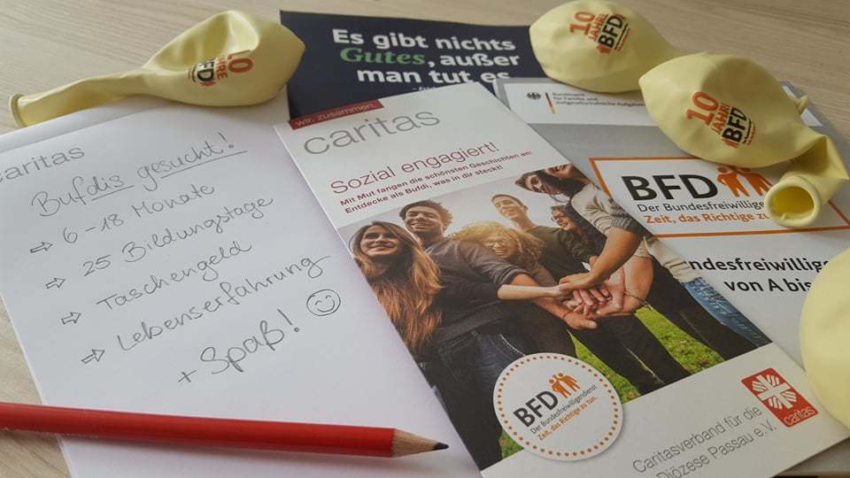 Infostand BFD 10 Jahre