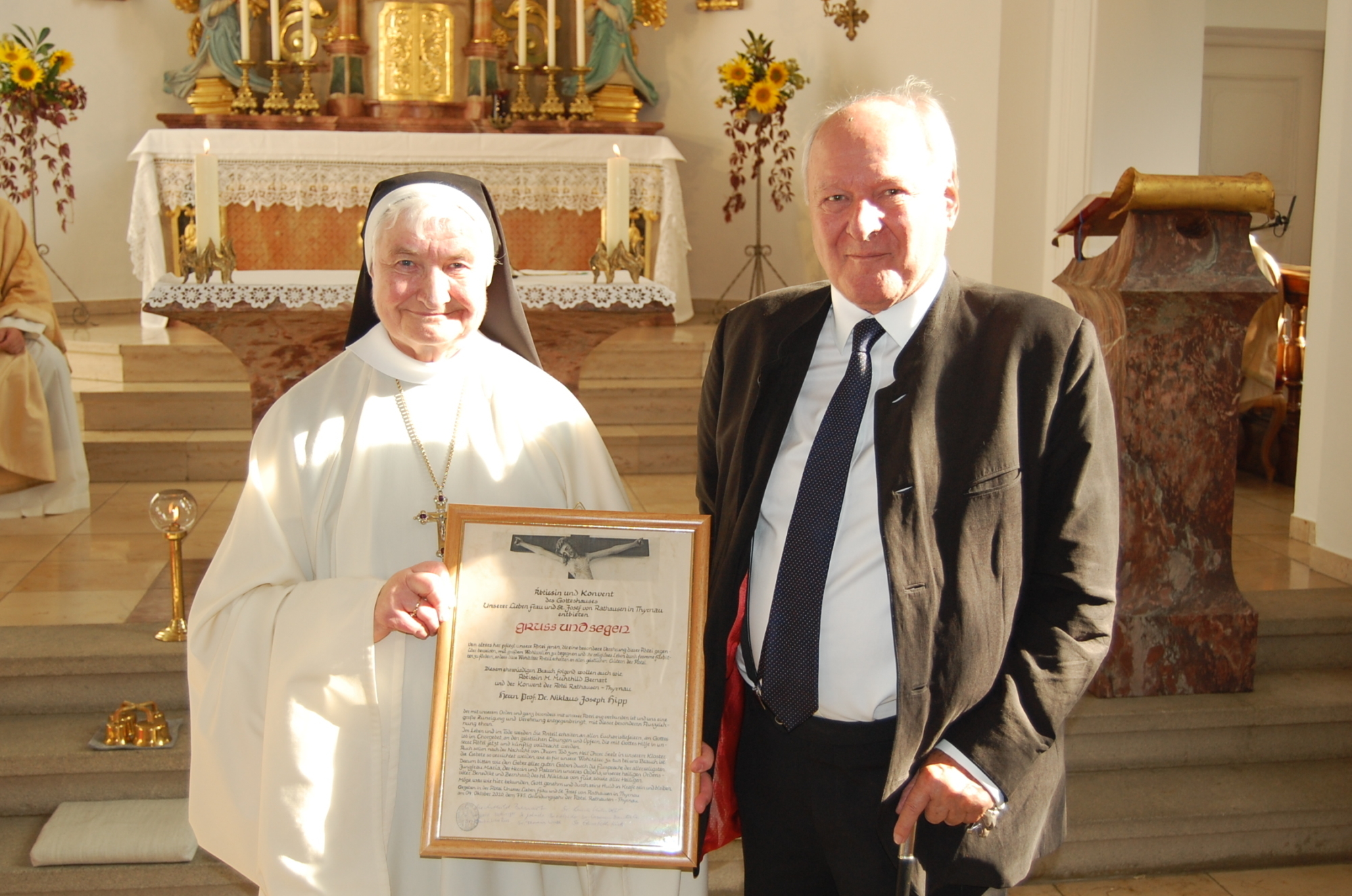 Kloster Thyrnau 775 Jahre Hipp Familiarer1