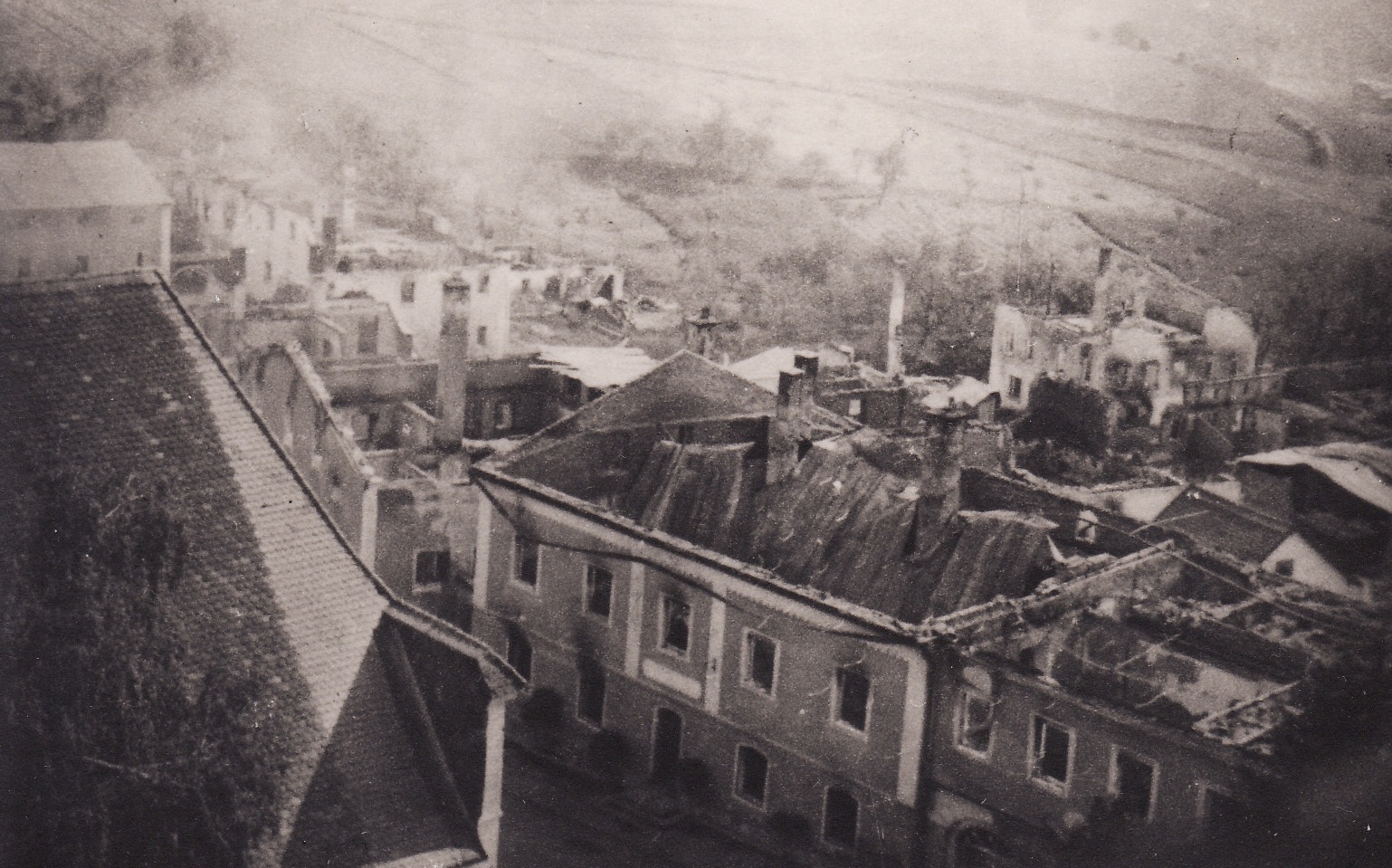 Kriegsschäden 1945 Marktarchiv Roehrnbach