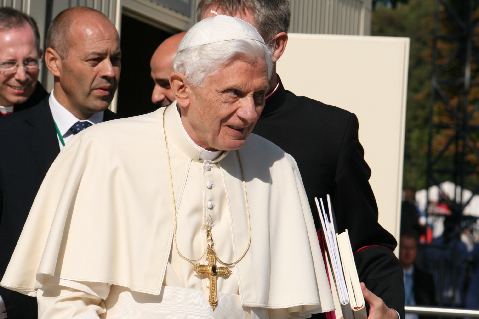 Papstbesuch 2011 in Erfurt Bernhard Klinger