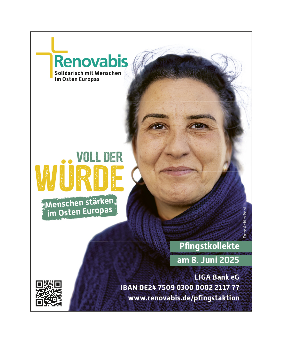 Renovabis Pfingstkollekte am 8 Juni 2025