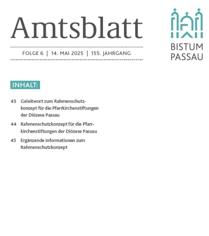Vorschau Amtsblatt 2025 Folge 6