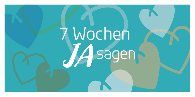 7wochen ja sagen Banner akf