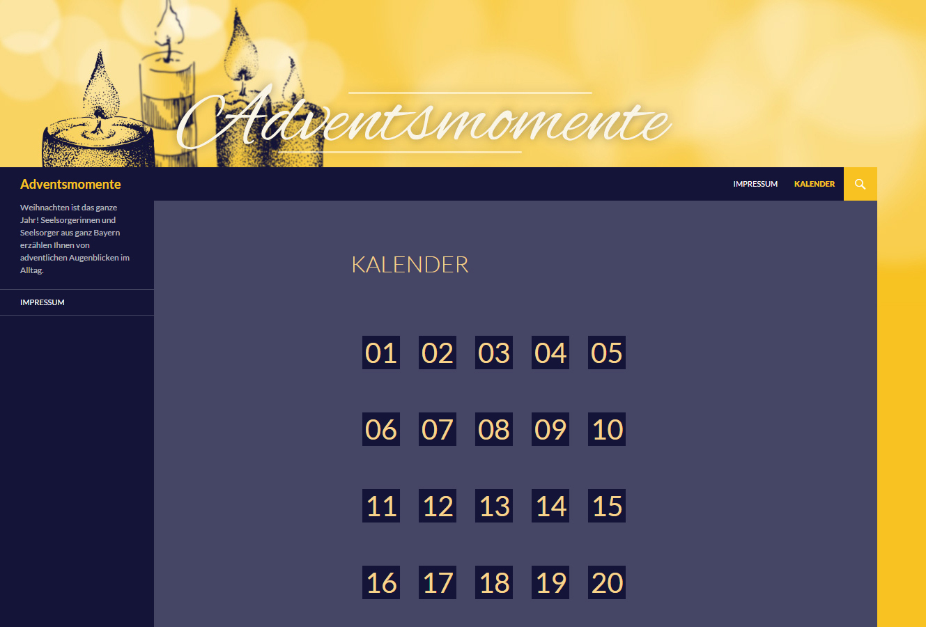 Adventsmomente Bistum Bamberg