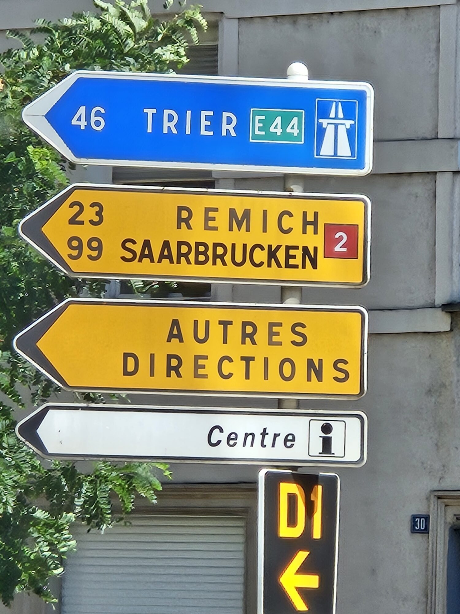 Wegeschild - Unterwegs mit dem Passauer Bistumsblatt