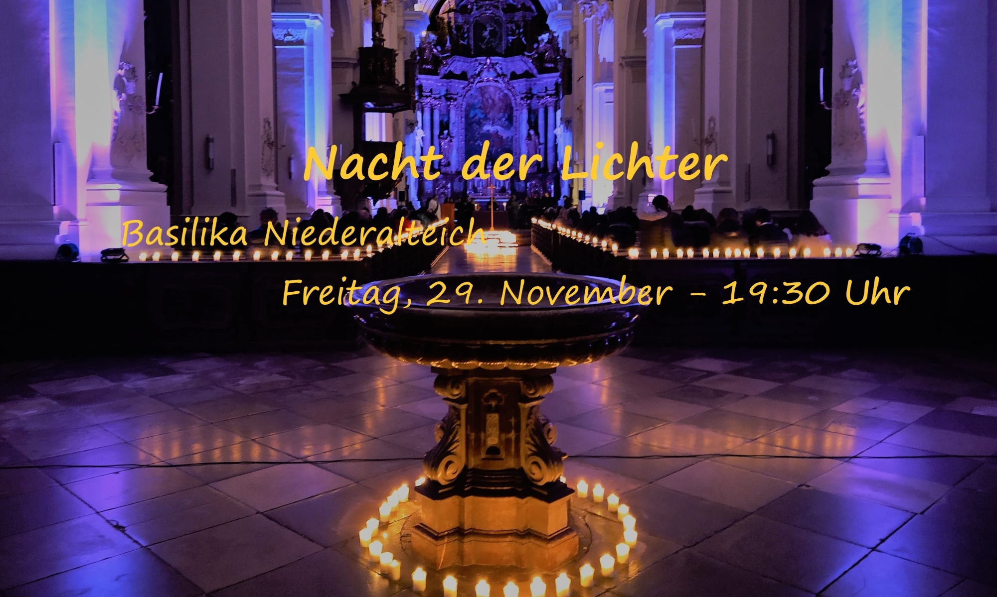 Nacht der Lichter selber erstellt