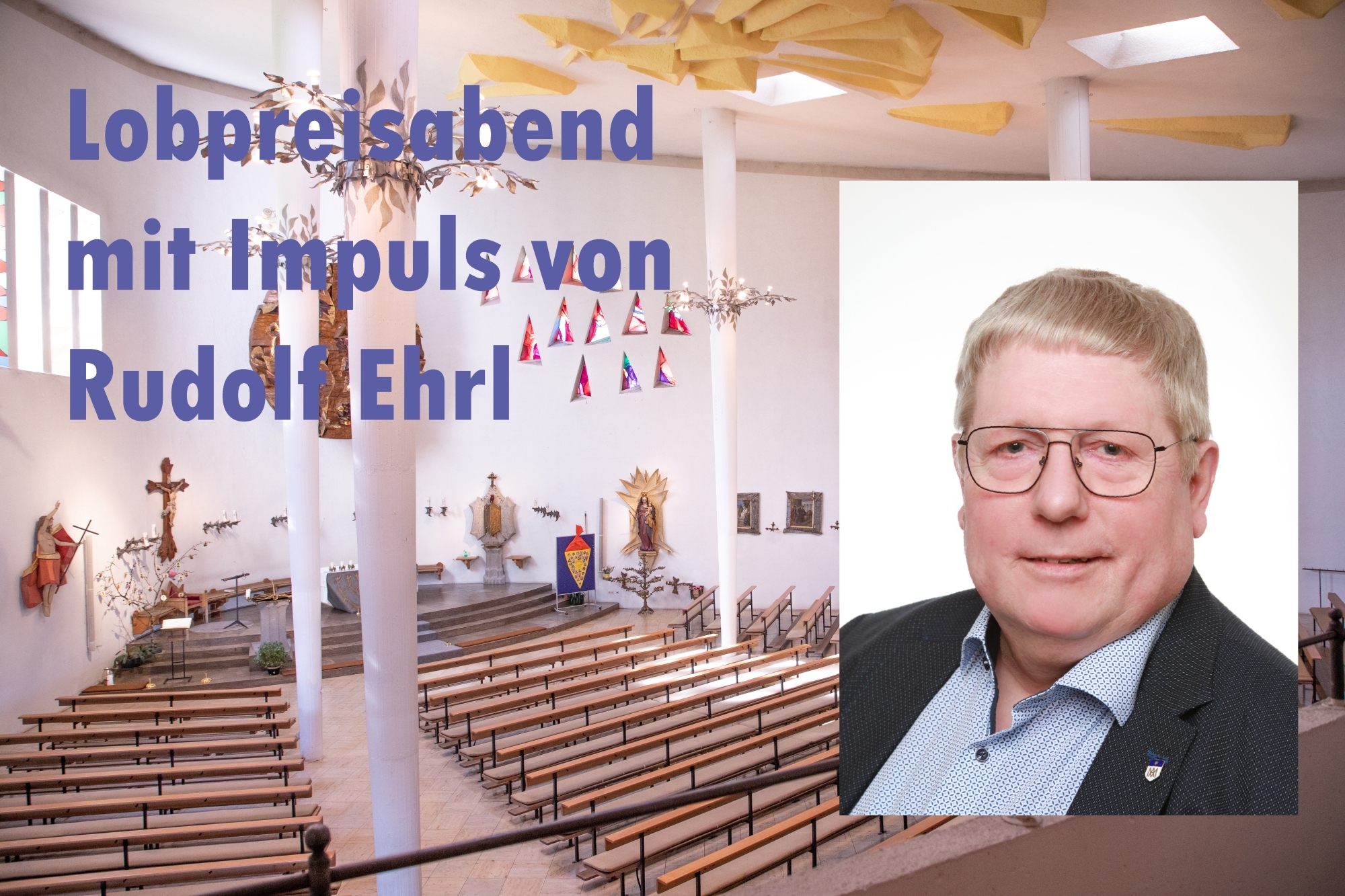 Rudolf Ehrl Impuls beim Lobpreisabend