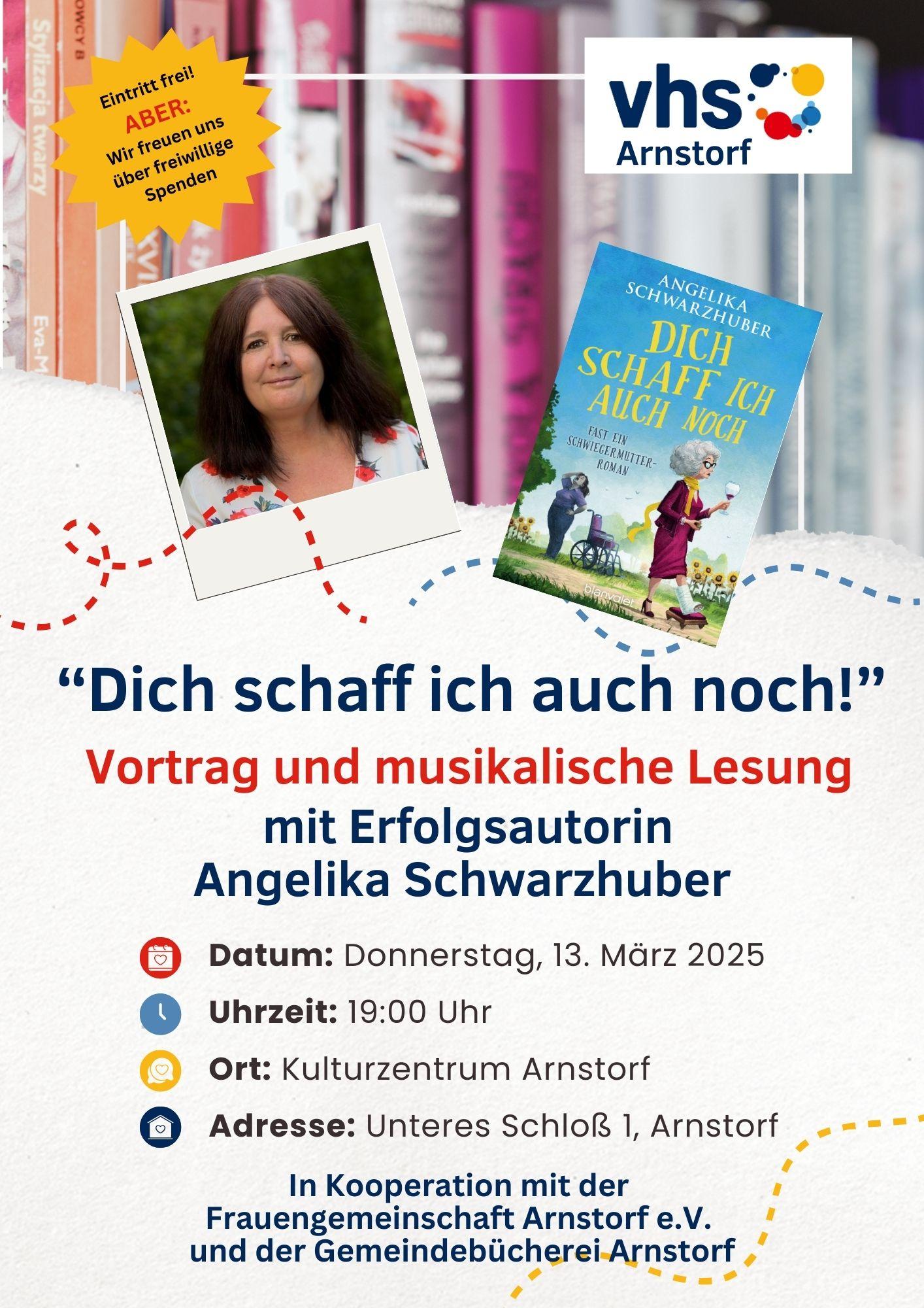 Plakat Lesung Schwarzhuber 1