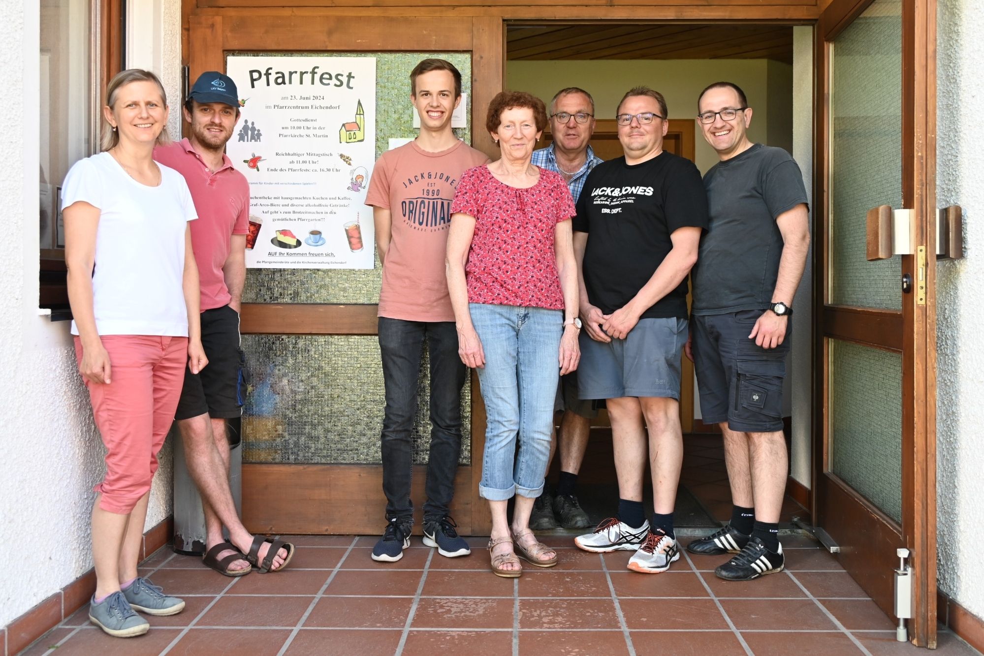 2024 06 22 Pfarrfest Eichendorf Vorbereitung Samstag UA 55