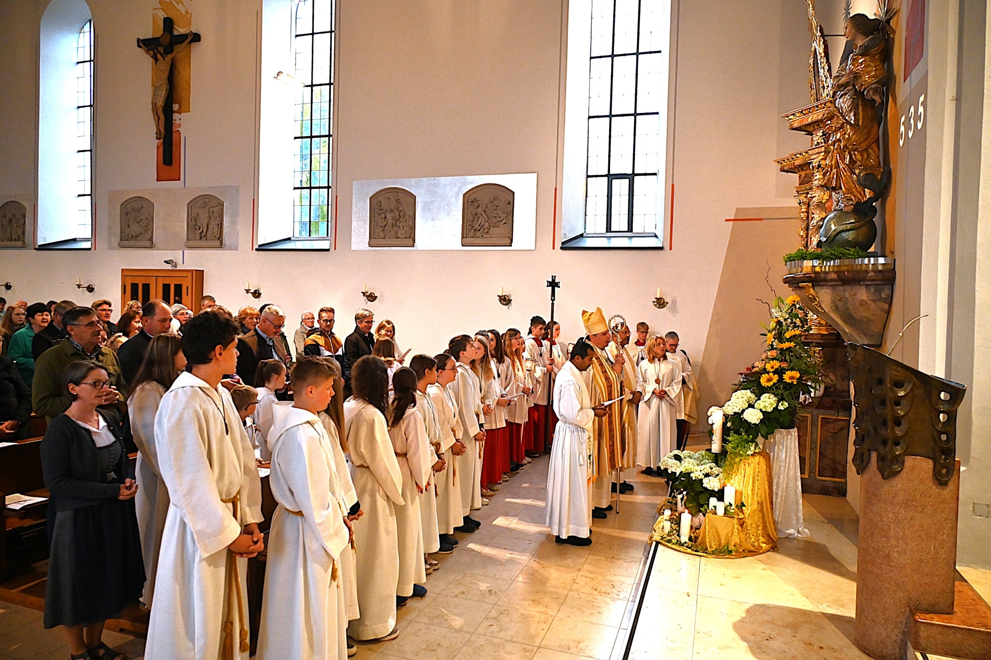 2025 05 25 Jubilaeumsmaiandacht mit Bischof Stefan 950 Jahre Eichendorf UA 568