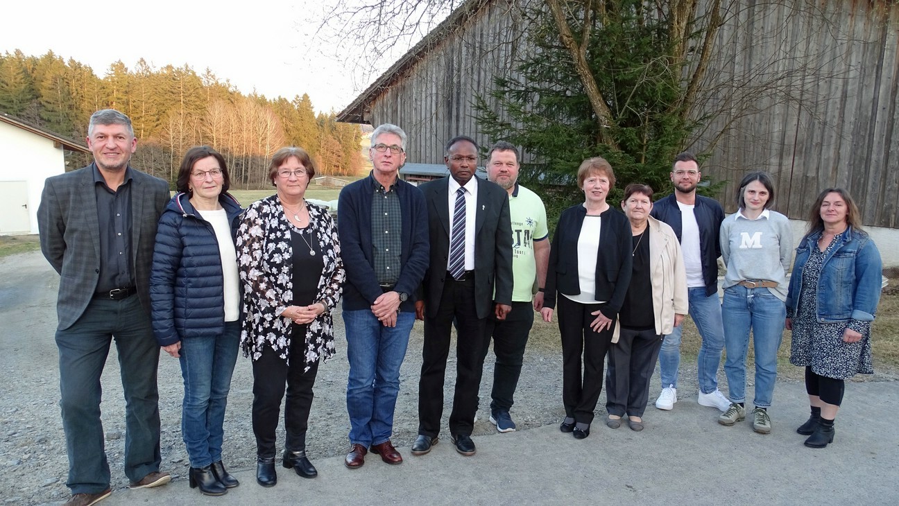 Ausscheidende PGR Mitglieder von 2018 2022 PV Hohenau Schoenbrunn am Lusen
