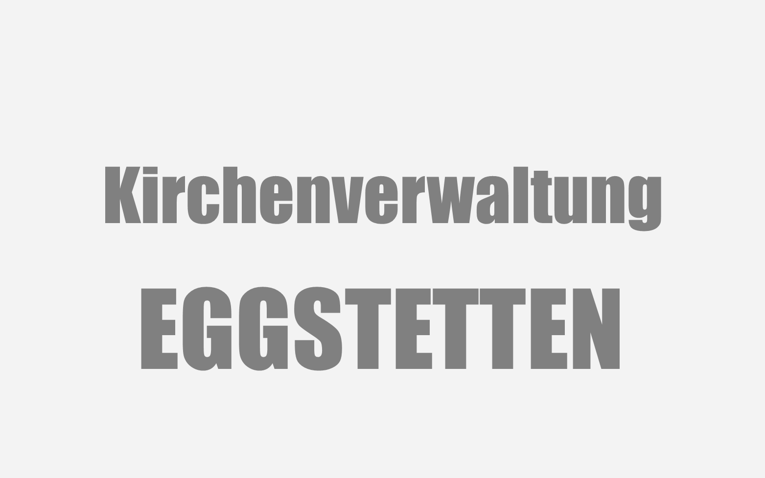Eggstetten Kirchenverwaltung Symbolbild