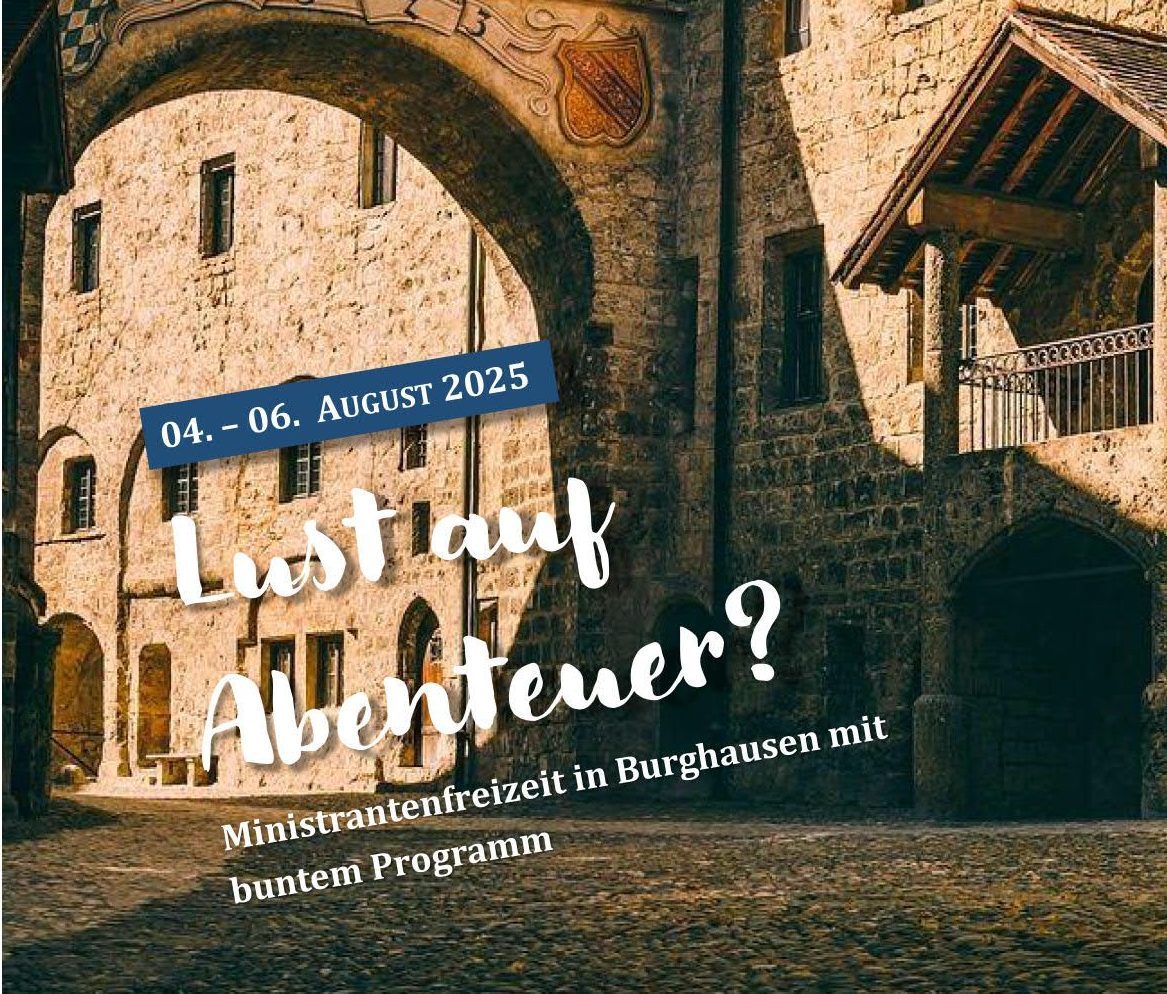Einladung Ministrantenfreizeit 2025