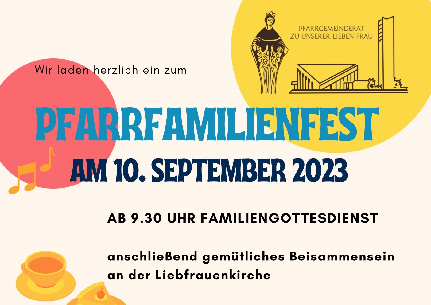 Einladung Pfarrfest 2023