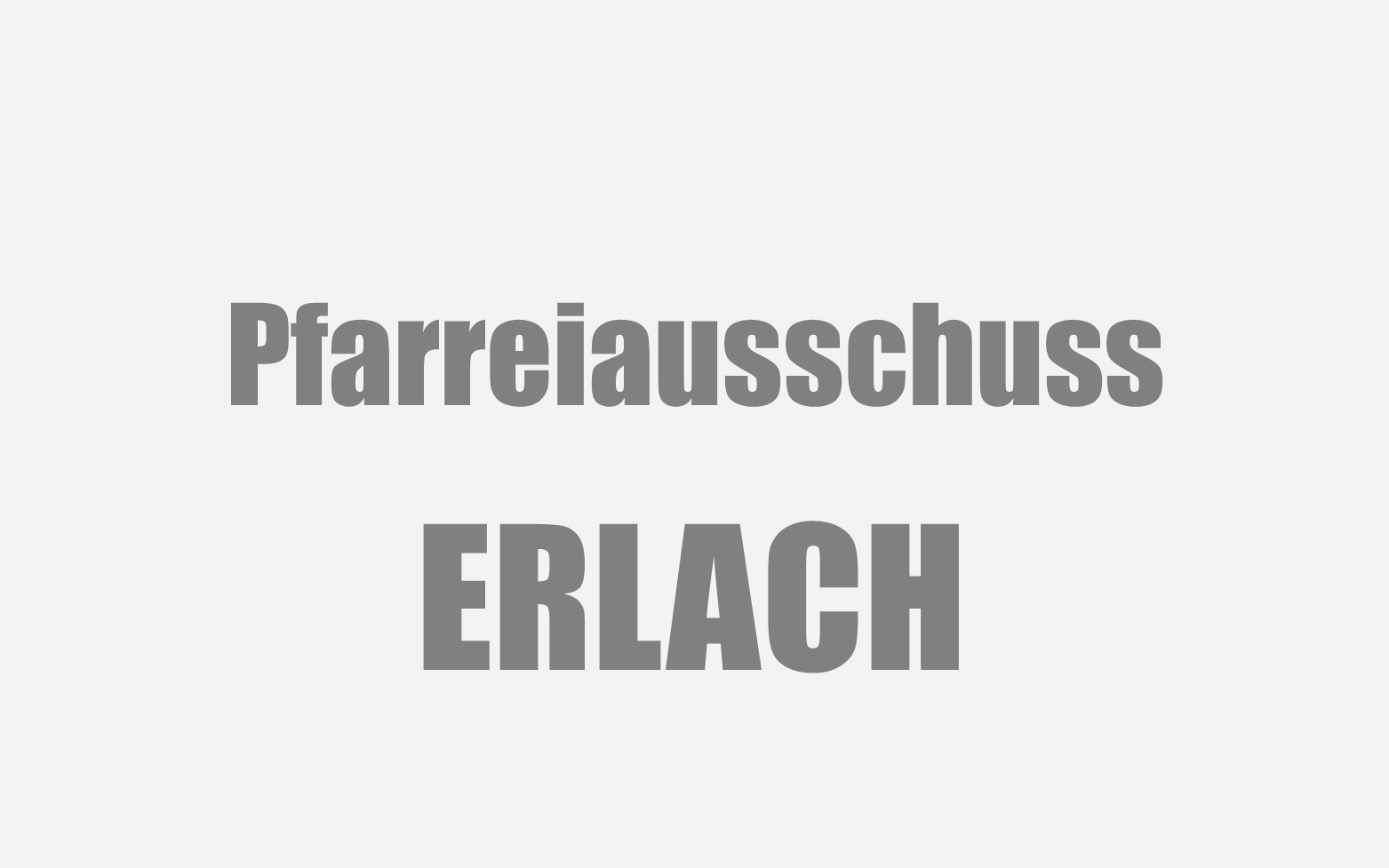 Erlach Pfarreiausschuss Symbolbild