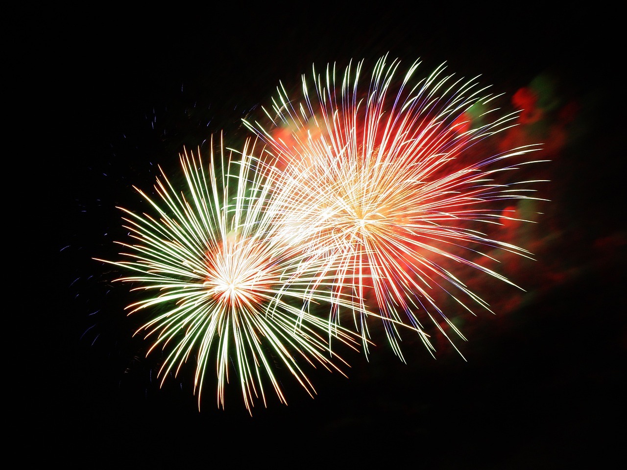 Feuerwerk Silvester