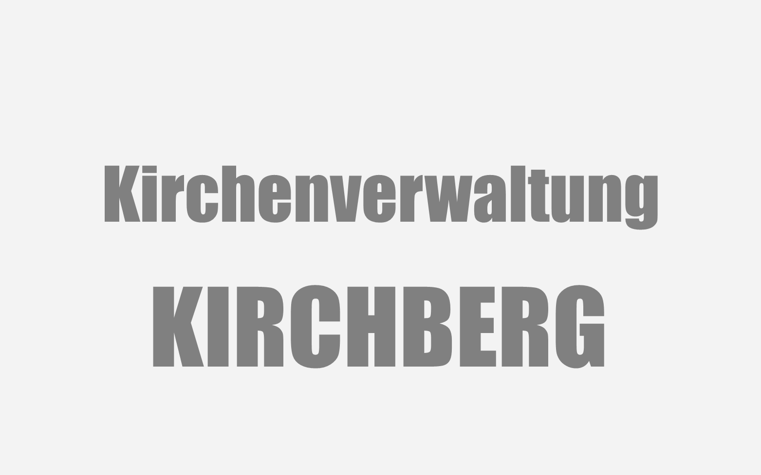 Kirchberg Kirchenverwaltung Symbolbild