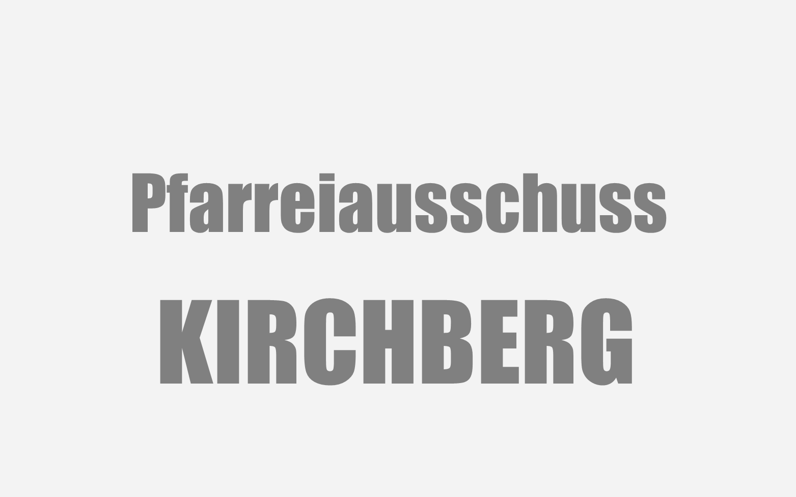 Kirchberg Pfarreiausschuss Symbolbild