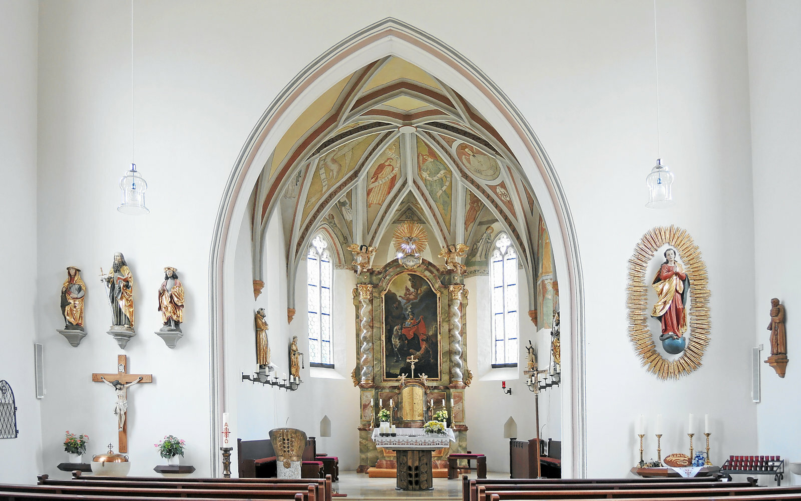 HB Kirche Hirschbach innen Hans Heindl