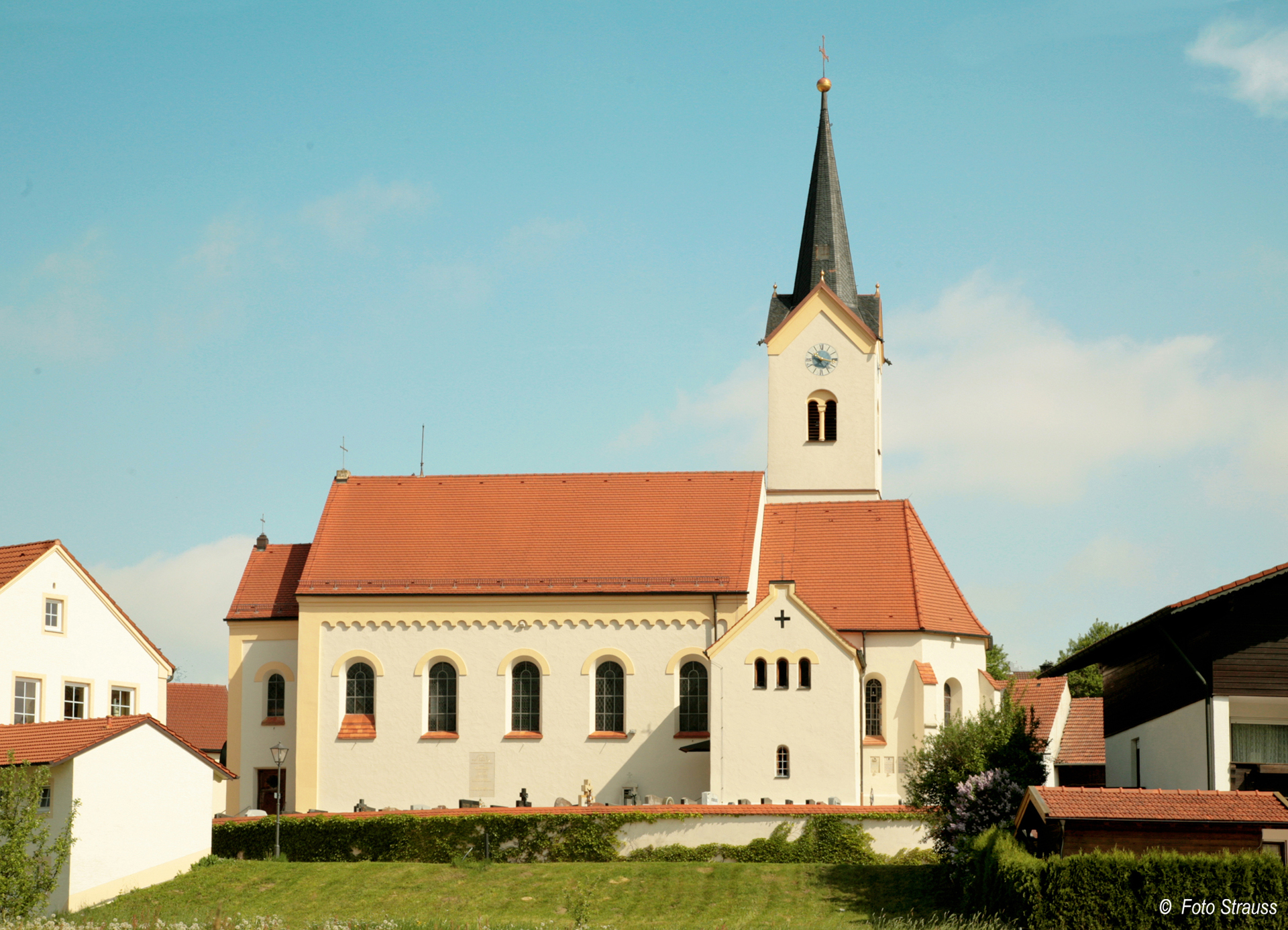Kirche St Peter und Paul in Erlbach
