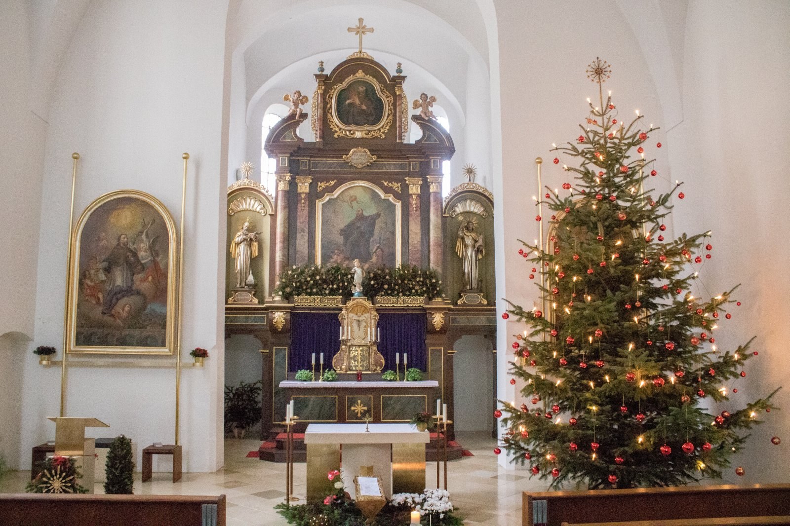 Pfarrkirche Christbaum18 2