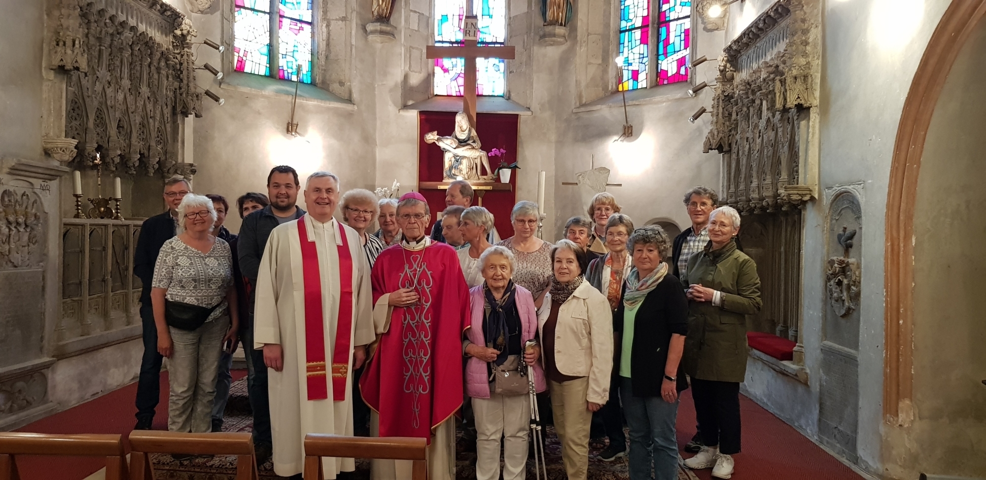 Pilgermesse Dom Celje mit Altbischof 220608