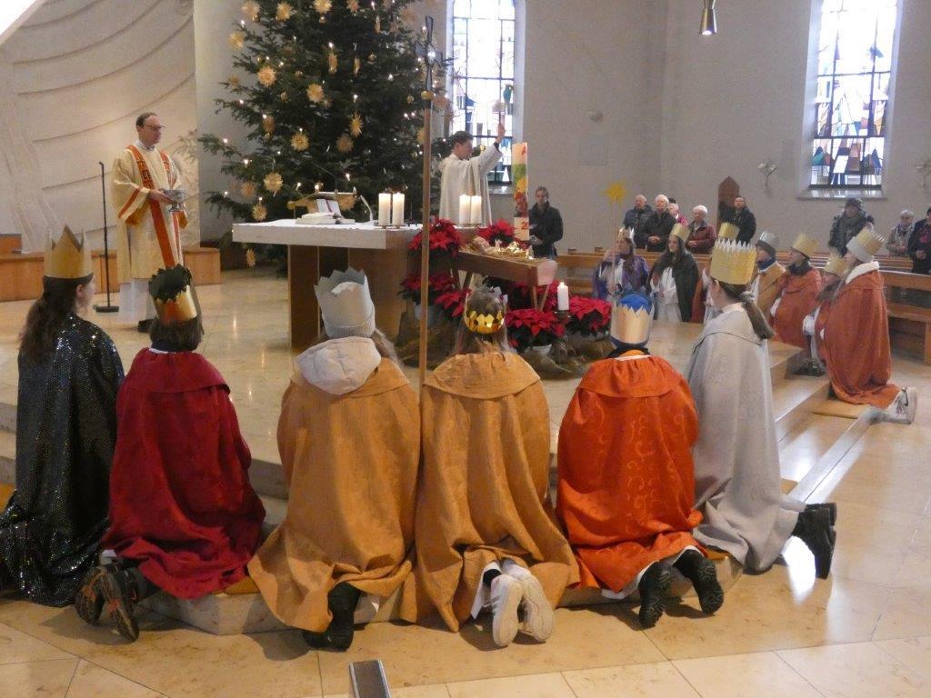 Segnung der Sternsinger