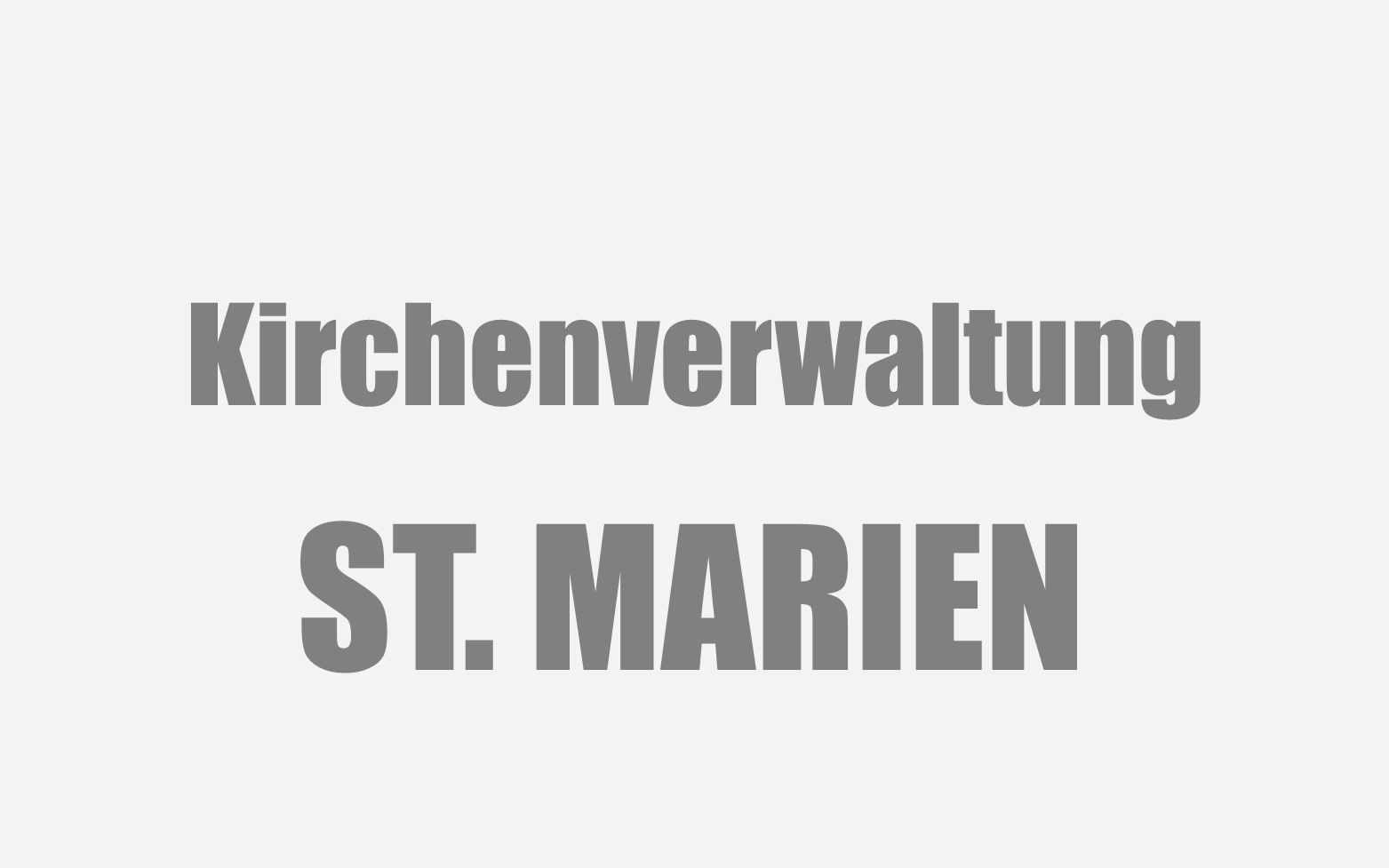 St Marien Kirchenverwaltung Symbolbild