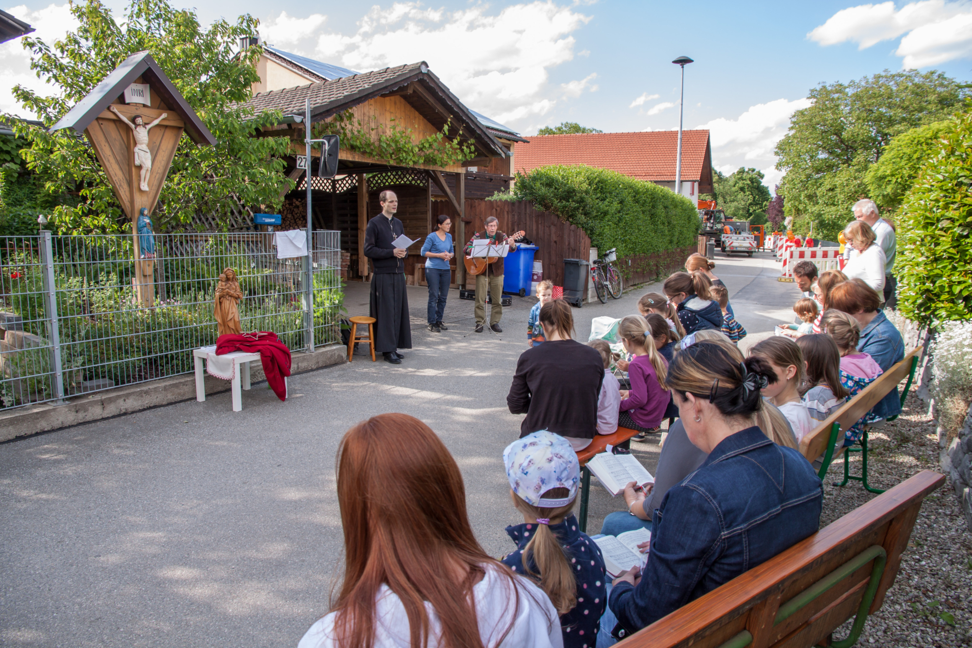 Kindermaiandacht am Hauspergerkreuz