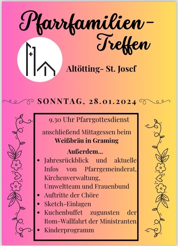 Aoes Pfarrfamilientreffen