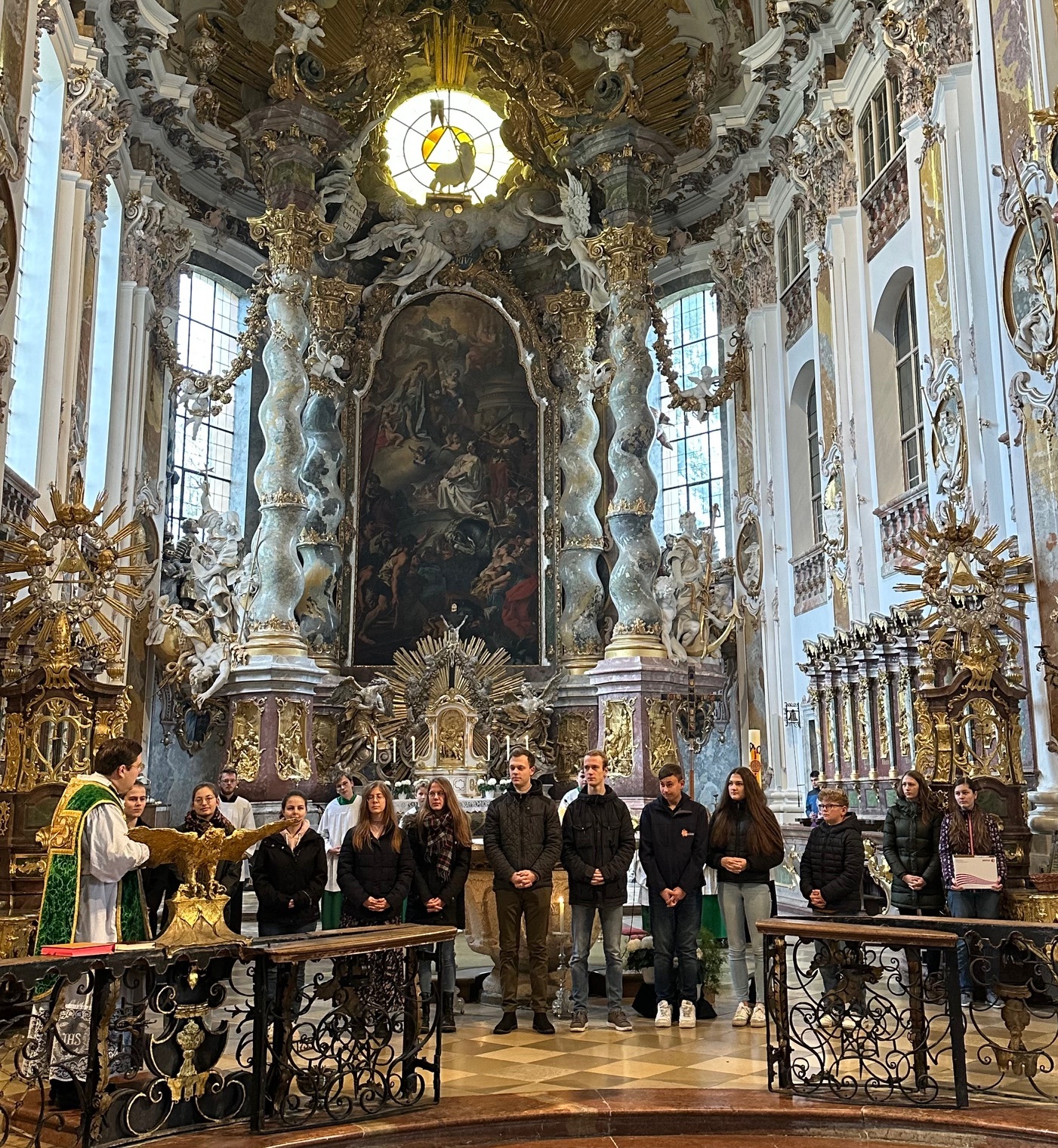 Ausscheidende Ministranten Altenmarkt 2024